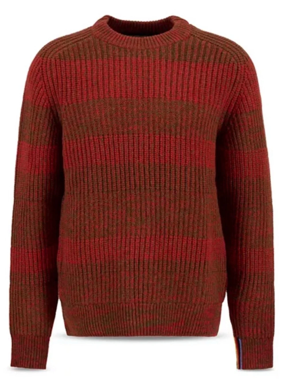 Paul Smith Loves Barbour Saddle Crewneck Sweater - Rosette Red Sz M NWT